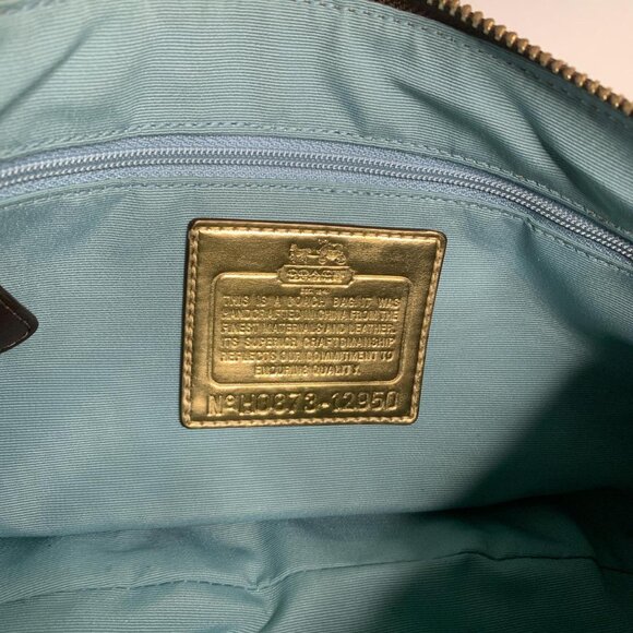 Coach Madison Op Art Small Hobo Bag – Brown - Picture 6 of 8